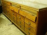 Meuble de m�tier vitrine